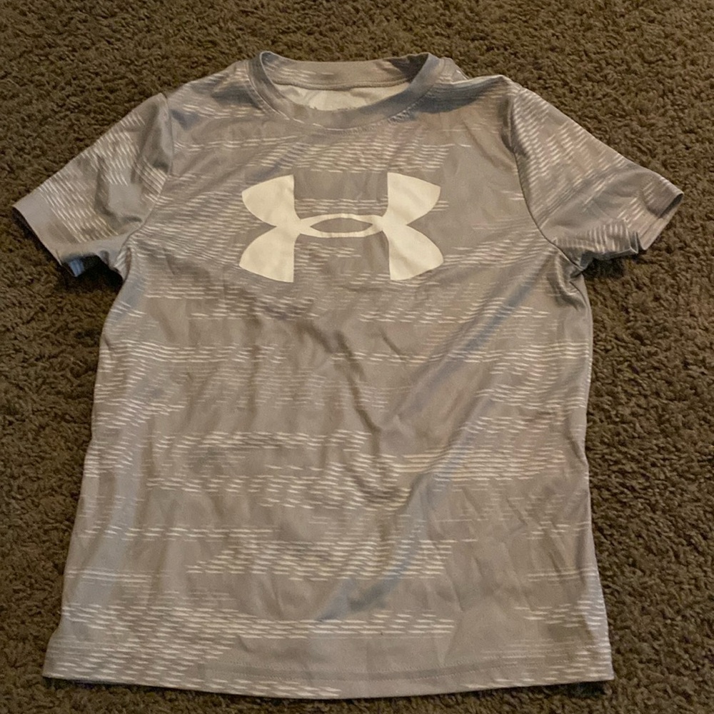 Under Armour Gray Youth Shirt - Size YXS